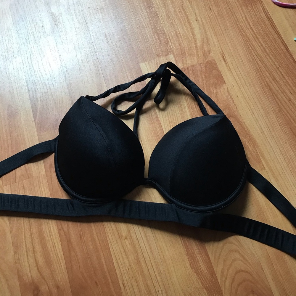 Black Victoria secret push up bikini top